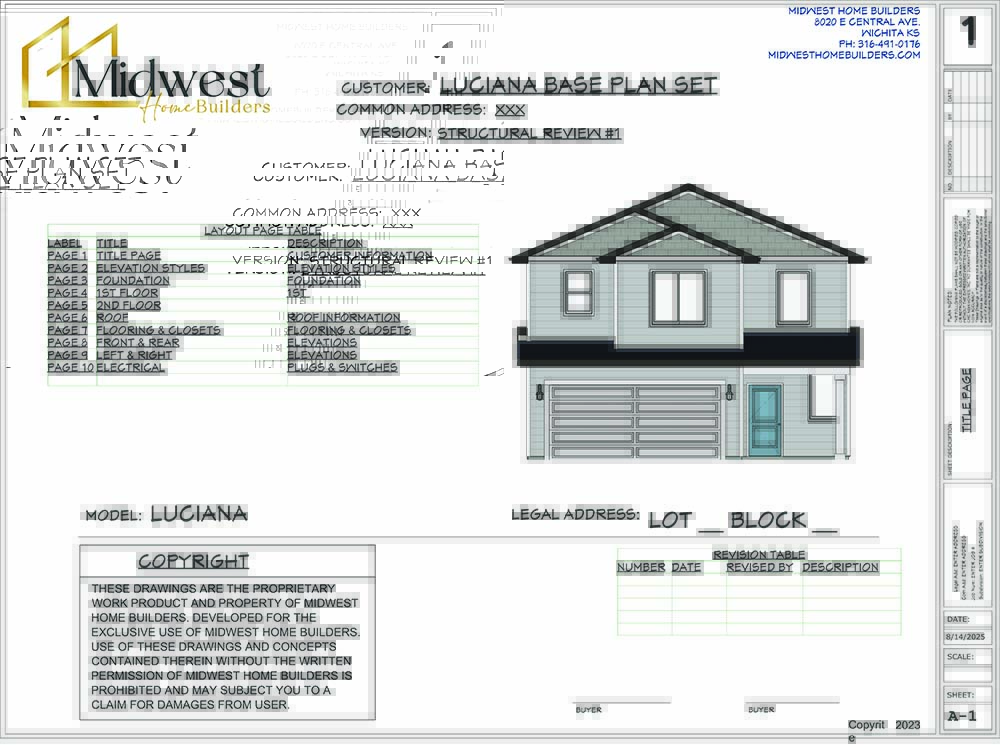 Midwest Luciana Plan